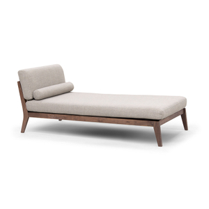 SoBe-0015, Lafayette Armless Chaise Lounge, Solid wood frame & High density sponge